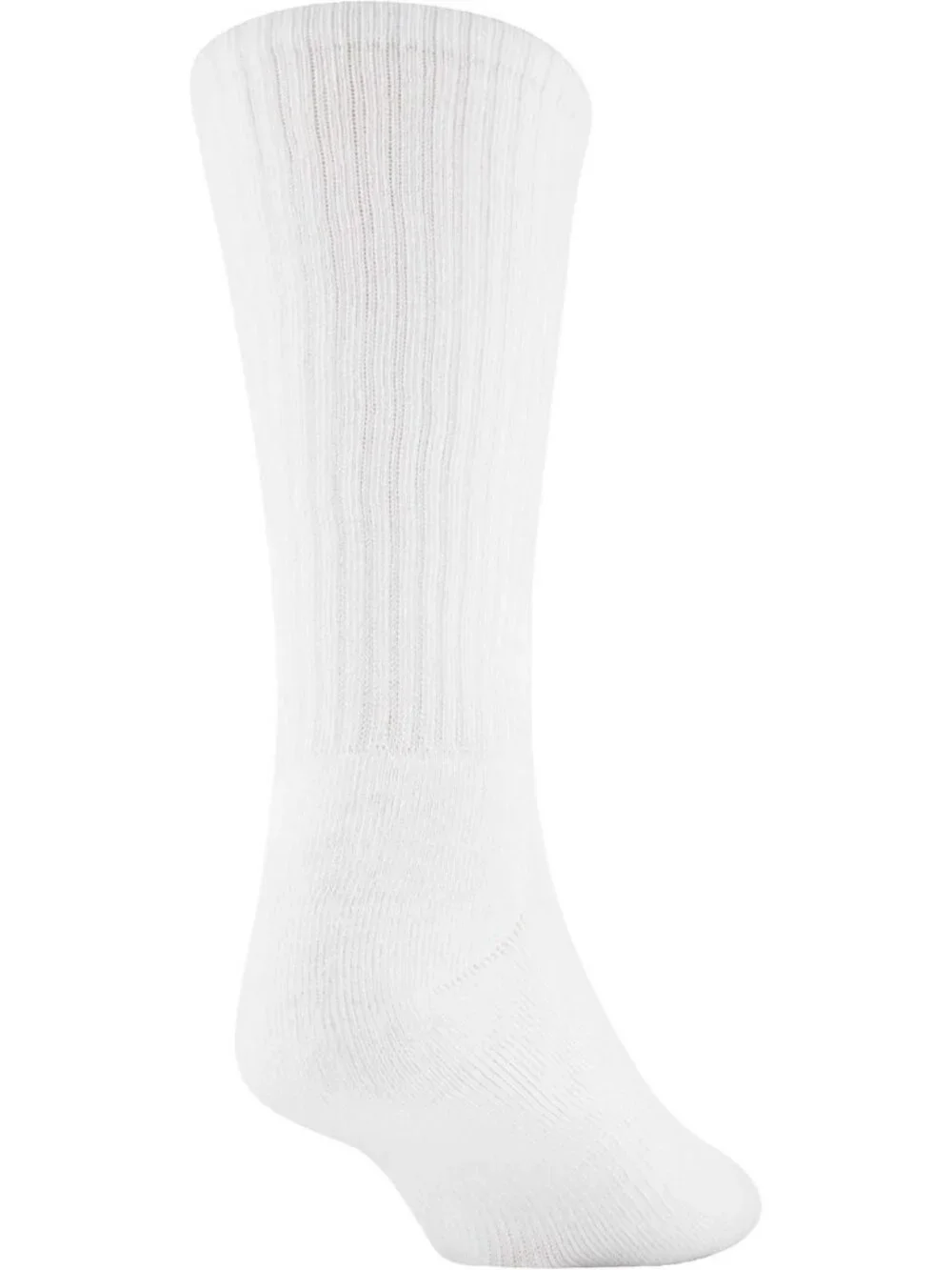 Men's Performance Crew Socks - 12 Pairs, Moisture-Wicking, Comfortable Fit